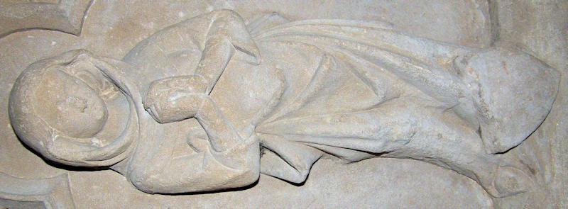 Germany Bad Munstereifel - St Chrysantheus and Daria Gotfried von Berheim 1335 weeper